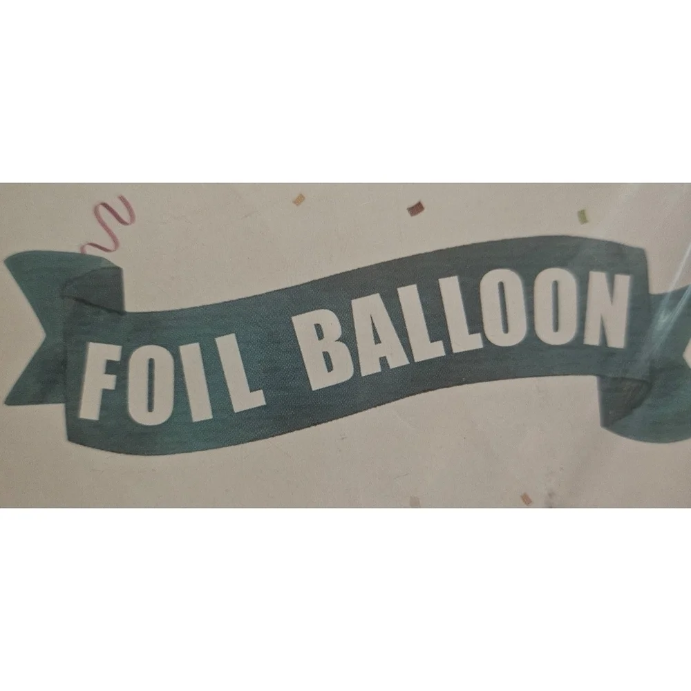 NEW Number 10 Foil Balloon
